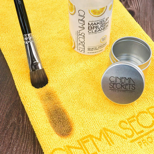 Limpador De Pincéis De Maquiagem Cinema Secrets Lemon 946ml - Imagem 3