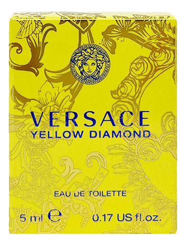 Mini Edição Feminina Versace Yellow Diamond Da Versace 17 On