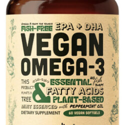 Suplemento Vegano De Ômega 3 Sapling Algae Dha 300mg Epa 150
