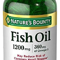 Suplemento Nature's Bounty Óleo De Peixe Ômega-3 1200 Mg 200