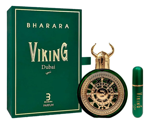 Perfume B Bharara Viking Dubai 100ml Unisex - Imagem 4