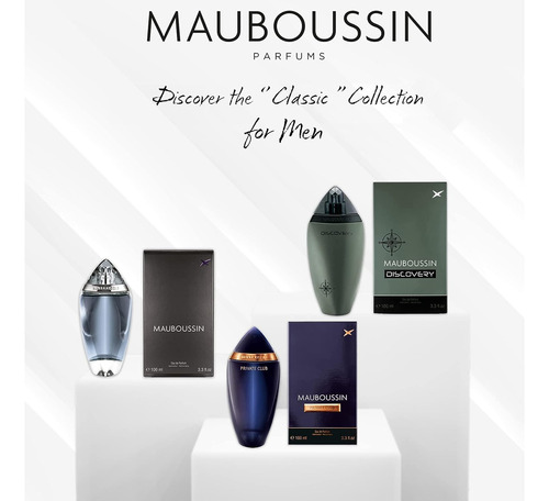 Perfume Mauboussin Private Club Eau De Parfum 100ml Para Hom - Imagem 6