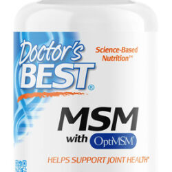 Suplemente Doctor's Best Msm Com Optimsm 1000 Mg 180 Cápsula