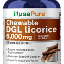 Suplemento Nusapure Dgl Alcaçuz Desglicirrizinado 6.000 Mg