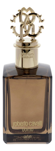Perfume Roberto Cavalli Uomo Para Homens 100ml Em Spray De P - Imagem 2