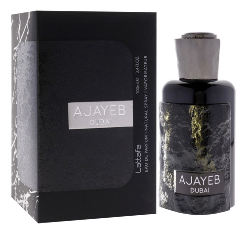 Perfume Lattafa Ajayeb Dubai Eau De Parfum 100ml For Unisex - Imagem 3