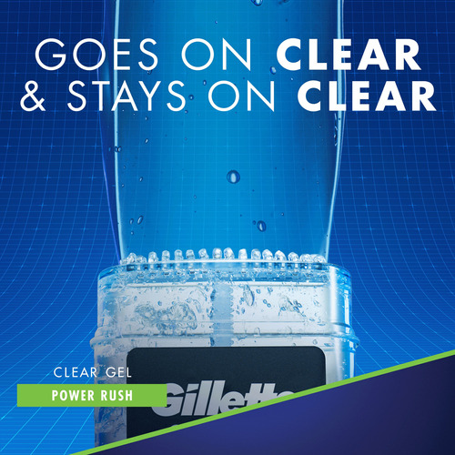 Antitranspirante/desodorante Gillette Clear Gel Power Rush 1 - Imagem 5