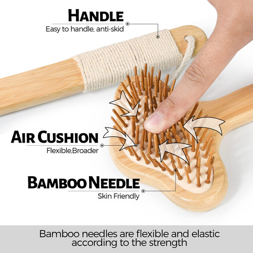 Back Scratcher Nurender Bambu Estendido De Grandes Dimensões - Imagem 2