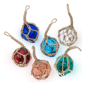 Enfeites Flutuantes De Pesca De Vidro | História De Vela Par