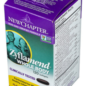Suplemento New Chapter Zyflamend Whole Body Softgels 120 Ct