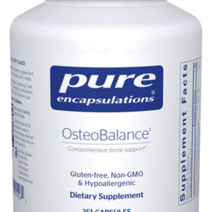 Suplemento Pure Encapsulations Osteobalance 351 Cápsulas