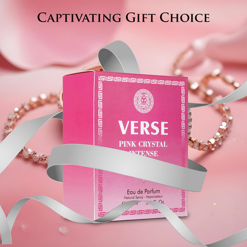 Perfume Novoglow Verse Pink Crystal Intense 100ml Para Mulhe - Imagem 7