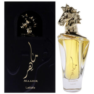 Lattafa Maahir Eau De Parfum Spray 3.4 Oz