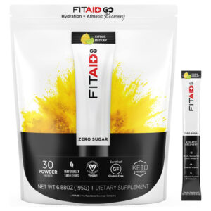 Pacote De Recuperação E Hidratação Lifeaid Fitaid Go! Zero A
