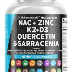Suplemento Clean Nutraceuticals Nac N-acetil Cisteína 1000 M