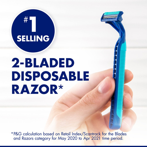 Lâminas De Barbear Descartáveis Gillette Sensor2 Plus Pivoti - Imagem 7