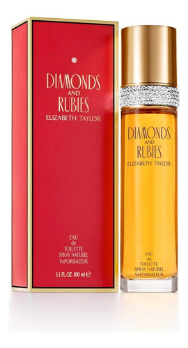 Perfume Elizabeth Taylor Diamonds & Rubies Edt 50ml Para Mul