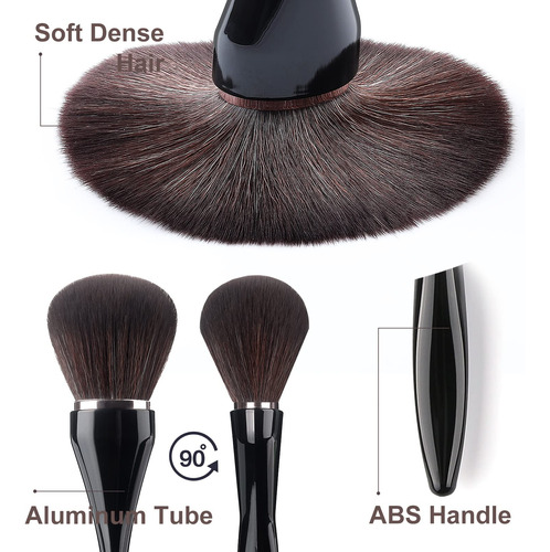 Conjunto De Pincéis De Maquiagem Beautyfactor, 12 Peças Com - Imagem 3