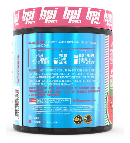 Suplemento Bpi Sports Best Creatina Watermelon 50 Porções - Imagem 6