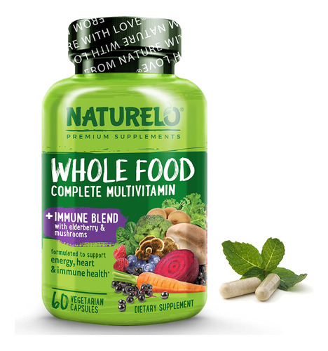 Suplemento Naturelo Whole Food Multivitamínico Imune Blend