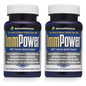 Suplemento American Biosciences Immpower Ahcc 500 Mg 30 Cáps