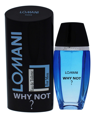 Perfume Lomani Why Not Edt 100ml Spray Para Homens