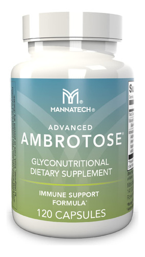 Suplemento Mannatech Advanced Ambrotose 120 Cápsulas