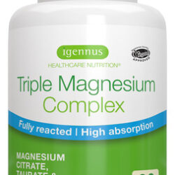 Suplemento Igennus Triple Magnesium Complex 90 Cápsulas