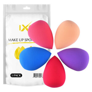 Conjunto De Esponjas De Maquiagem Ixo Sem Látex Para Líquido