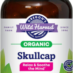 Suplemento Oregon&quots Wild Harvest Skullcap Organic 90 Cápsula