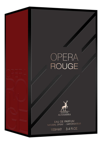 Perfume Maison Alhambra Opera Rouge Eau De Parfum 100ml - Imagem 3