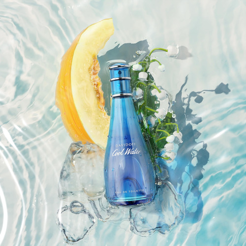 Água Fria Da Davidoff Para Mulheres 34 Oz Eau De Toilette Sp - Imagem 4