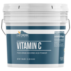 Suplemento Dietético Earthborn Elements Vitamina C Em Pó 3,7