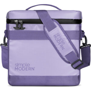 Bolsa Térmica Simple Modern Day Para 12 Latas De Lavanda Elé