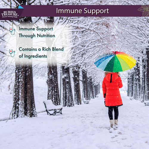 Suplemento Buried Treasure Acf Advanced Immune Response 473m - Imagem 3