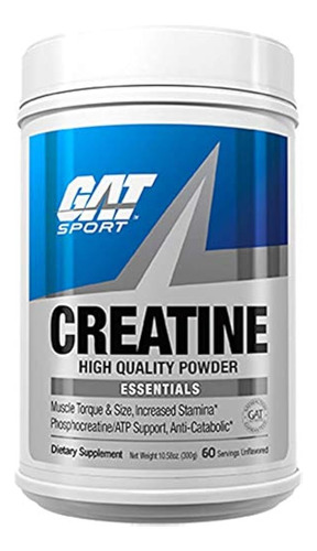Suplemento Gat Sport Creatina 300g Em Pó, 60 Porções