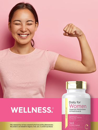 Suplemento Diário Carlyle Para Mulheres, Multivitamínico 365 - Imagem 6