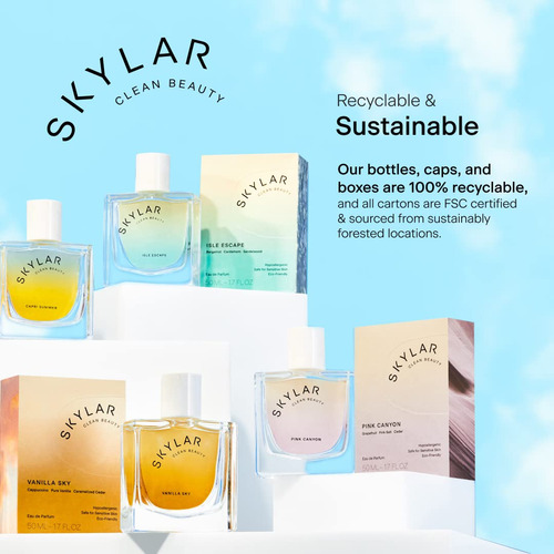 Perfume Skylar Fall Cashmere Eau De Perfume 50ml Para Mulher - Imagem 4