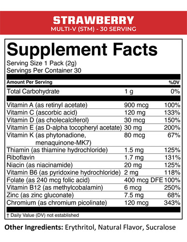 Multivitamínico Mtn Ops Multi-v Para Homens E Mulheres, Dose - Imagem 5