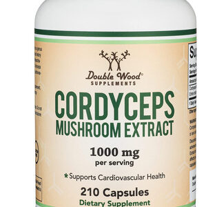 Suplementos De Madeira Dupla Cordyceps Sinensis 210 Cápsulas
