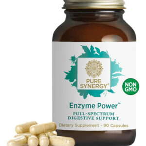 Suplemento Pure Synergy Enzyme Power 90 Cápsulas Sem Ogm