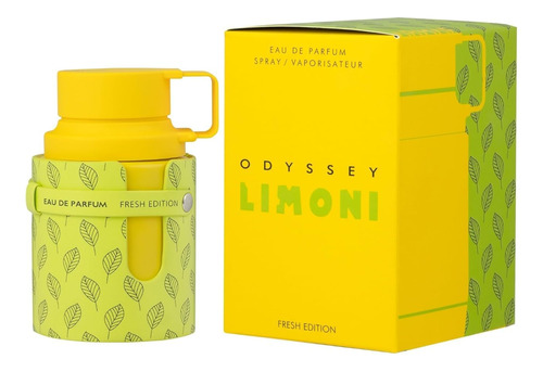 Perfume Odyssey Limoni Fresh Eau De Parfum 100ml For Unisex - Imagem 3