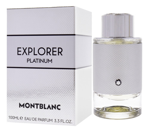 Perfume Mont Blanc Explorer Platinum Eau De Parfum 100ml For - Imagem 3