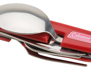 Conjunto De Utensílios Coleman Camper, Vermelho, 1,1 X 8,75