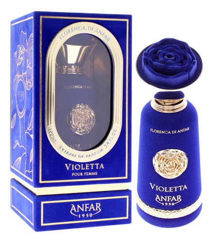 Perfume Anfar Violetta Para Mulheres Extrait De Parfum 100ml - Imagem 3