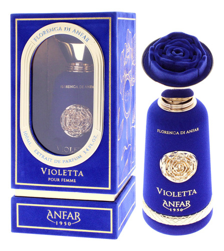 Perfume Anfar Violetta Para Mulheres Extrait De Parfum 100ml - Imagem 4