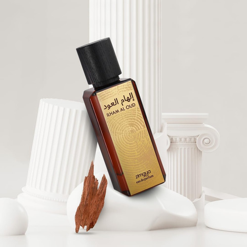 Perfume Zimaya Ilham Al Oud Oriental Água De Perfume 100ml - Imagem 3