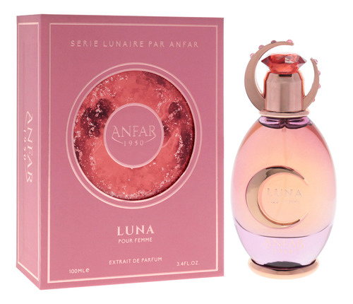 Perfume Anfar Lunaire Luna Extrait De Parfum 100ml Para Mulh - Imagem 3