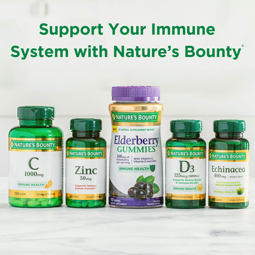 Suplemento Nature's Bounty Cranberry Com Vitamina C 4200 Mg - Imagem 5