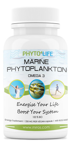 Suplementos Mr. Ros Marine Phytoplankton Energy 90 Cápsulas